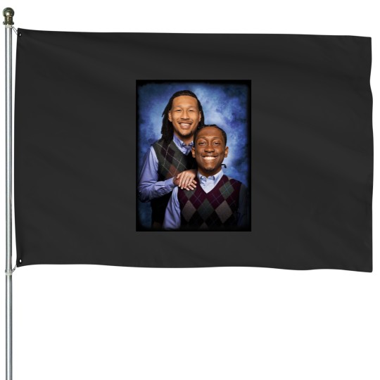 Discover Jalen Williams Jaylin Williams Oklahoma City Thunder football Funny House Flags