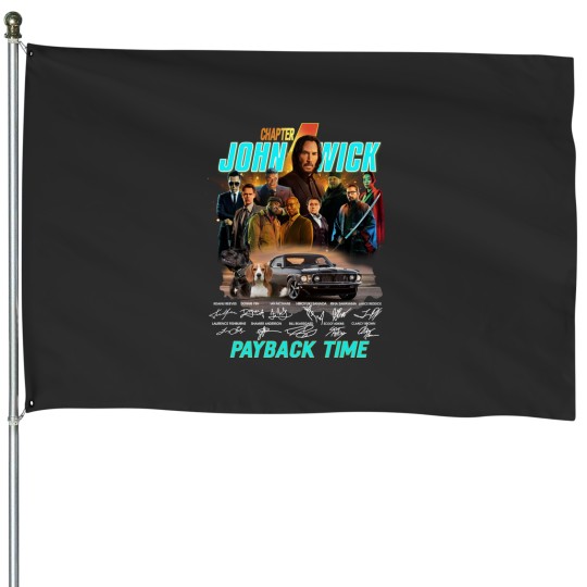 Discover John Wick 4 House Flags Tribute