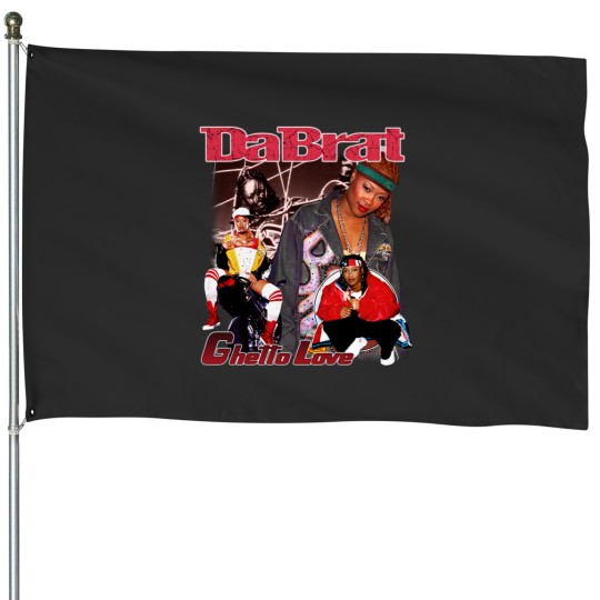 Discover Da Brat Hiphop House Flags