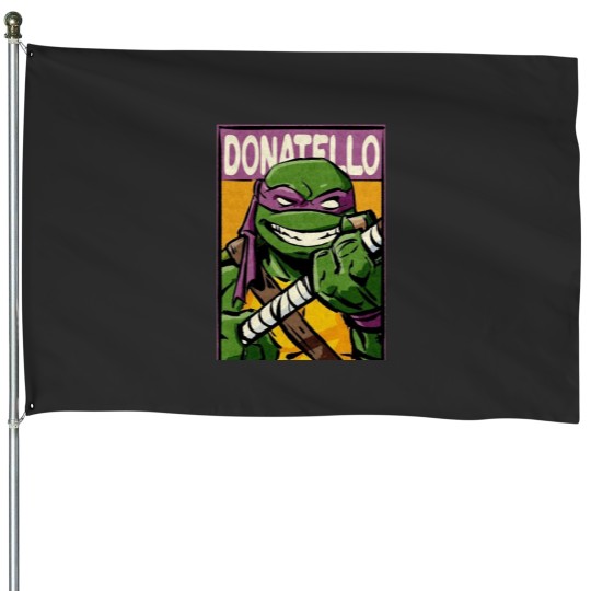 Discover Donatello  Teenage mutant ninja turtles  Classic House Flags,House Flags,House Flags  2023