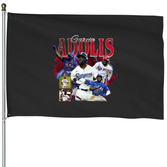 Discover Adolis Garcia Texas Baseball House Flags, Baseball House Flags Christmas Gift Unisex