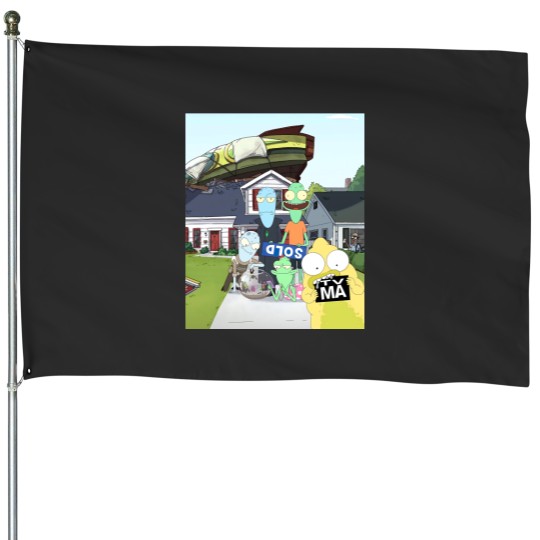 Discover Solar Opposites House Flags