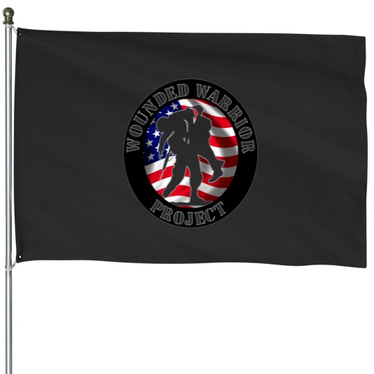 Discover WOUNDED Warrior Project usa House Flags