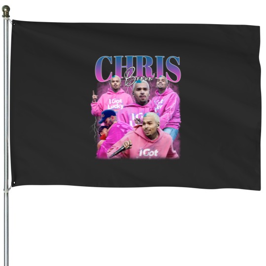 Discover Chris Brown House Flag