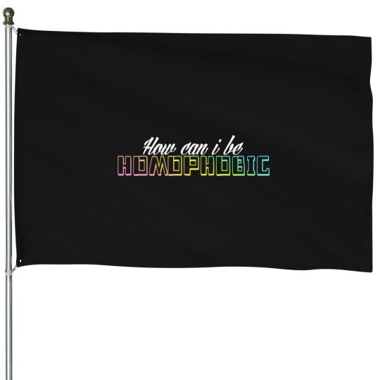 Discover Battleaxe Bi House Flags