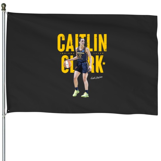 Discover Caitlin Clark Indiana Fever House Flags, Caitlin Clark 22 House Flags