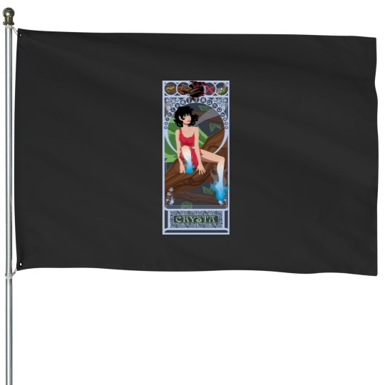 Discover Crysta Nouveau - Fern Gully House Flags