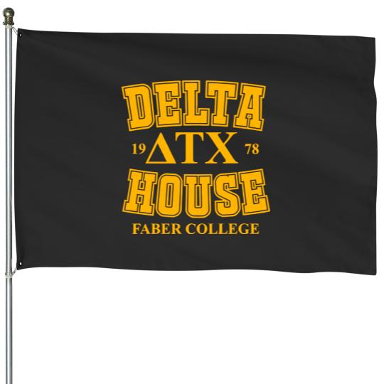 Discover Faber College Delta House - Animal House - House Flags
