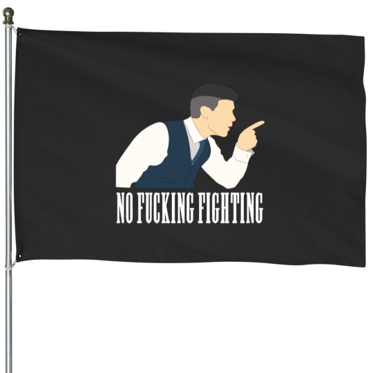 Discover No ing fighting! Tommy Shelby cartoon House Flags