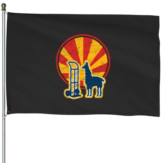 Discover Dolly Llama House Flags