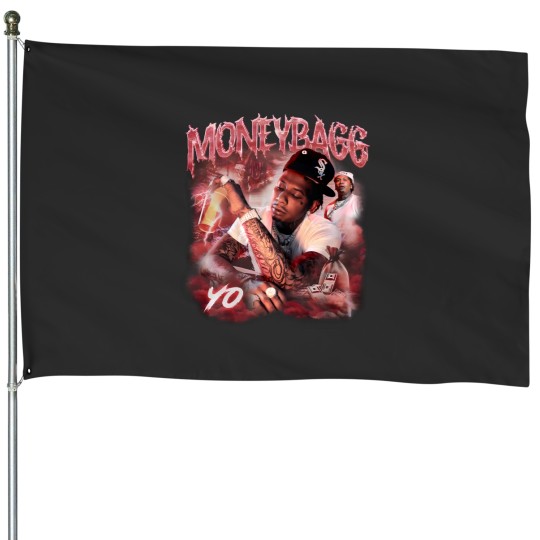 Discover Moneybagg Yo Rap House Flags, Rapper Bootleg Vintage 90s Y2K Style