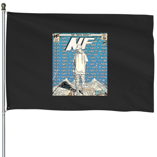 Discover NF Comic House Flags, NF Hope Tour 2023 House Flags