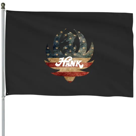 Discover Hank-Jr Tour  Williams-Fan Vintage America House Flags