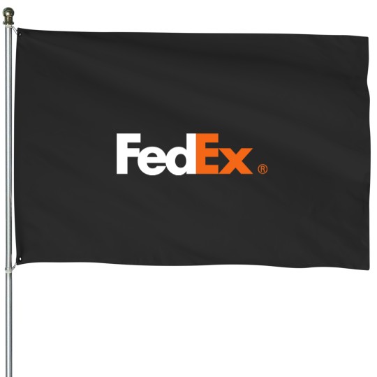 Discover FedEx Ground Delivery Logo House Flags