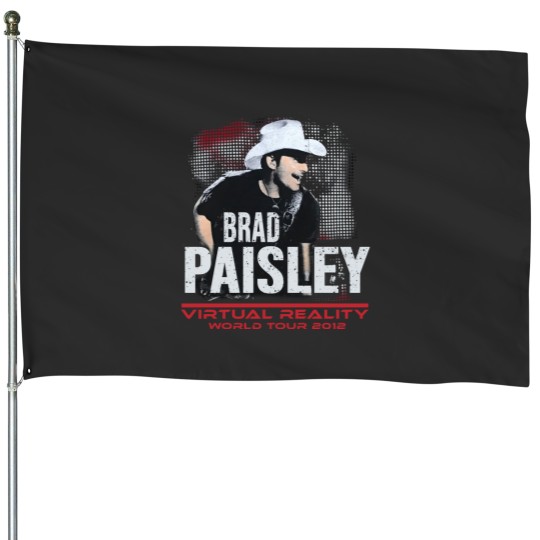 Discover Brad Paisley Concert House Flags
