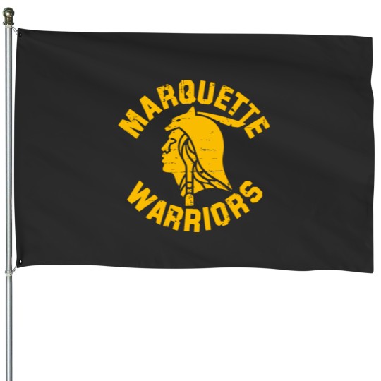 Discover Marquette Warriors - Defunct Logo - House Flags