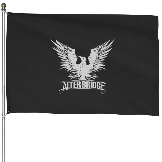 Discover Most Popular House Flags Alter Bridge Blackbird Logo Men's