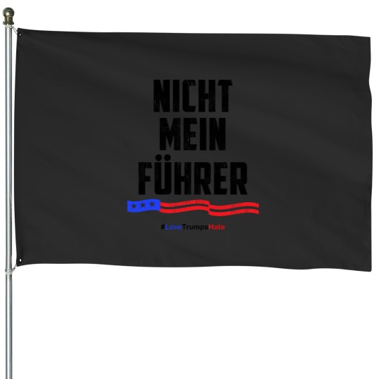 Discover nicht mein fuhrer not my president 1 House Flags