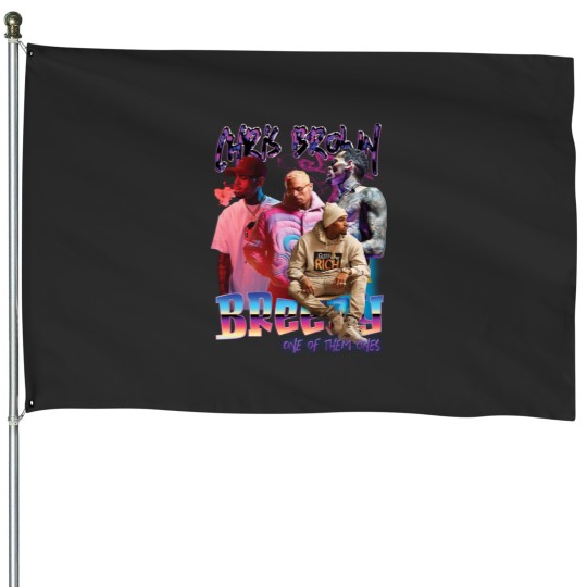 Discover Chris Brown 2024 Concert Breezy House Flag