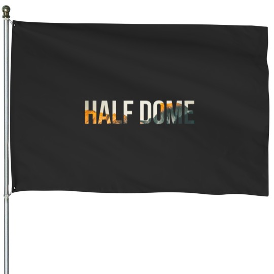 Discover Half Dome Sticker House Flags