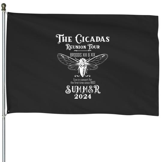 Discover Cicada Concert Tour 2024 House Flags