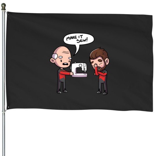 Discover Make It Sew House Flags