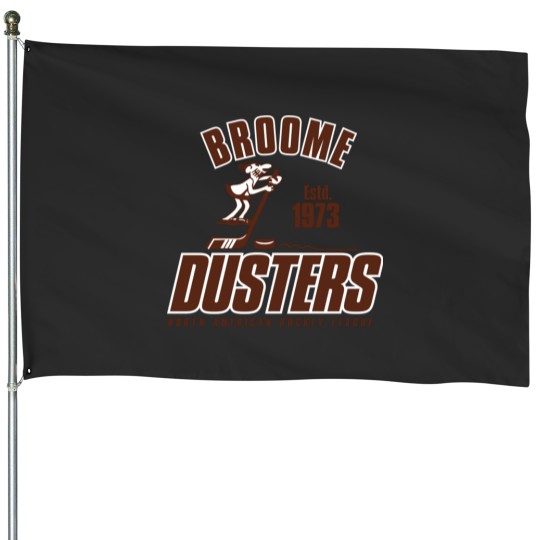 Discover Broome Dusters Hockey House Flags