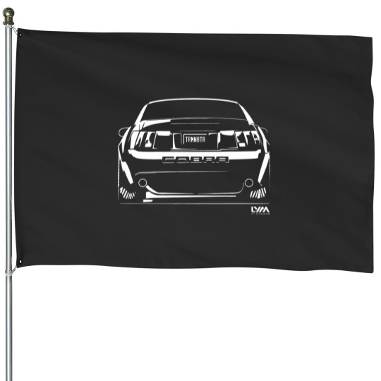 Discover 03-04 Mustang Cobra Terminator House Flags