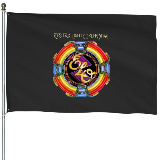 Discover Electric Light Orchestra ELO Rock Black Unisex Size House Flags
