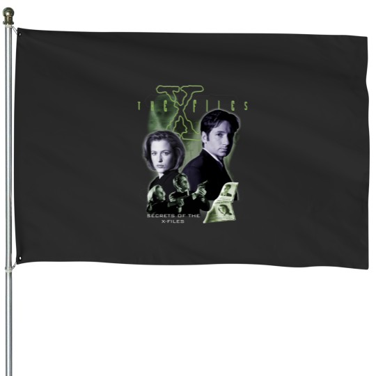 Discover Vintage Style The X Files House Flags, 90's Movie, Unisex House Flags