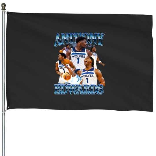Discover Anthony Edwards 90s bootleg House Flags Anthony Edwards