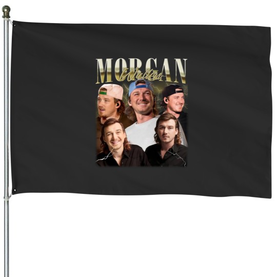 Discover Vintage Wallen House Flags - Country Music Collection