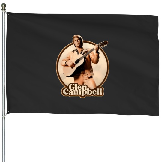 Discover Glen Campbell Tribute House Flag