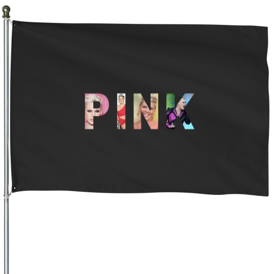 Discover Pink Concert House Flag