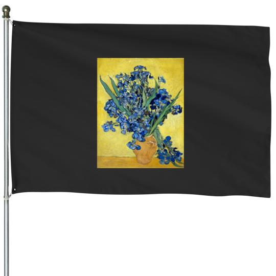 Discover Vincent van Gogh Irises House Flags