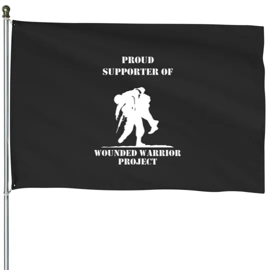 Discover Discover Cool Wounded Warrior Project Print Design Men's Ideal Short Sleeve House Flags House Flags