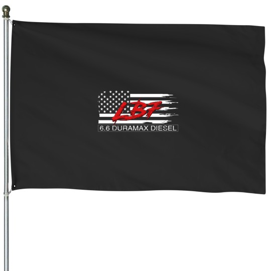 Discover Lb7 Duramax Diesel American Flag House Flags