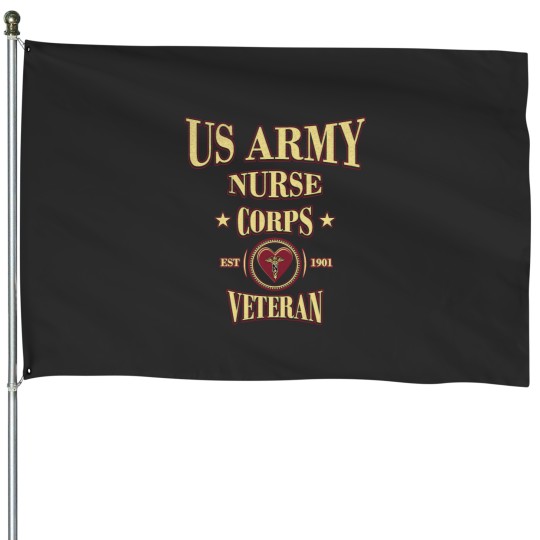 Discover USArmy Nurse Corps Veteran House Flags