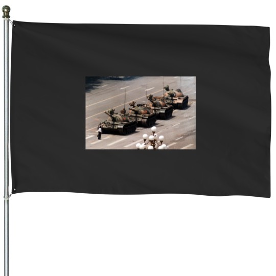 Discover Tank Man, Tiananmen Square House Flags