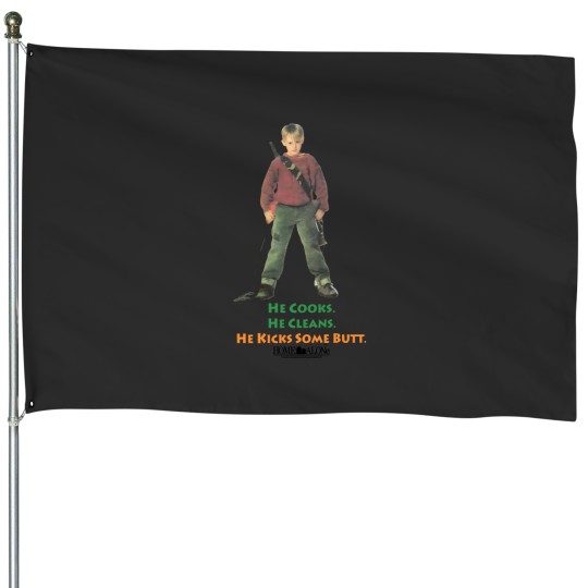 Discover Vintage 1991 home alone movie promo House Flags
