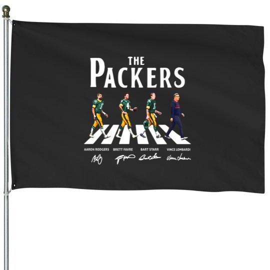 Discover The Packers Abbey Road Signature Trend Scarf House Flags