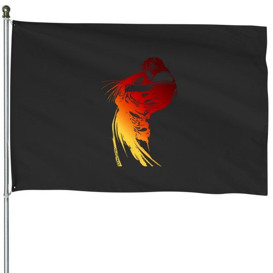 Discover I Want The Present To Stand Still Fitted V-Neck House Flags