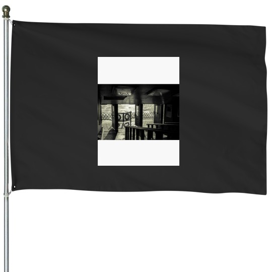 Discover The Back of The Boat Baseball ¾ Sleeve(1) House Flags
