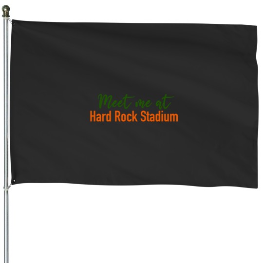 Discover Meet me at the stadium Sticker House Flags