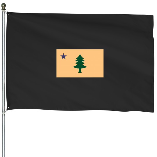 Discover Historic Flag of Maine (1901–1909) Active House Flags