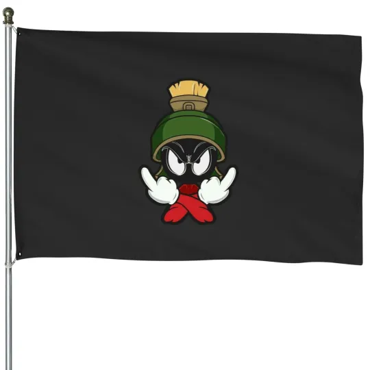 Discover Marvin The Martian House Flags