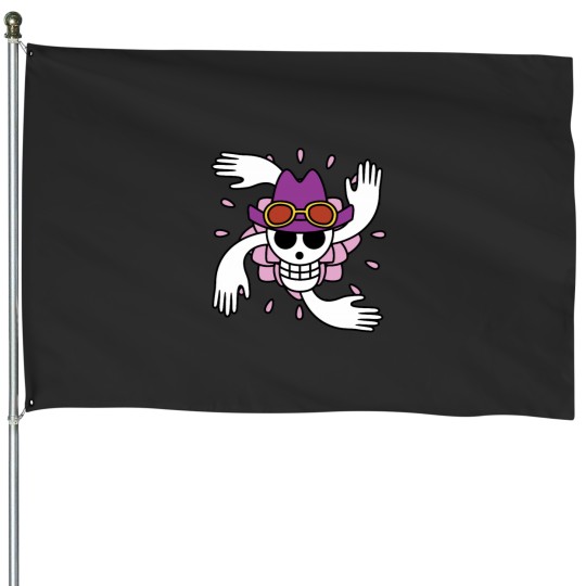 Discover Nico Robin OnePiece Logo House Flags