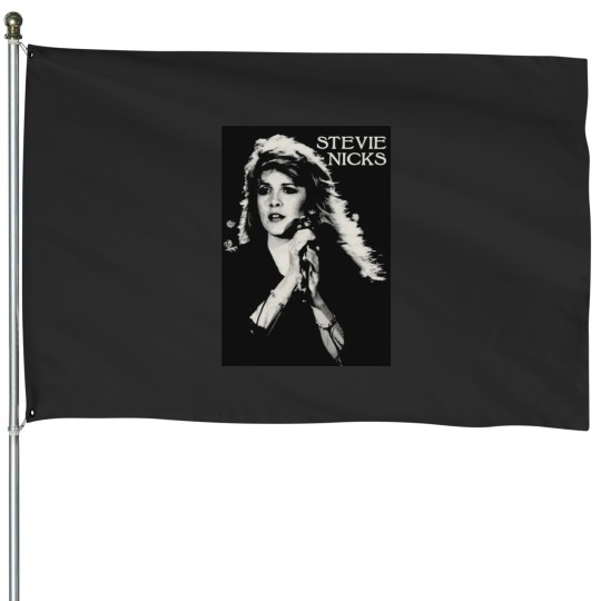 Discover Stevie Silhouette - Stevie Nicks Classic House Flags