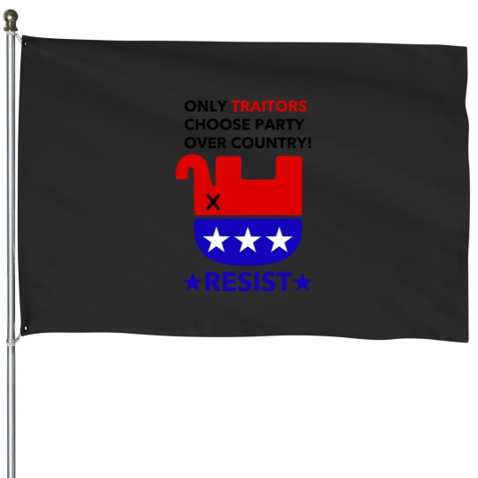 Discover Only TRAITORS choose party over Country House Flags