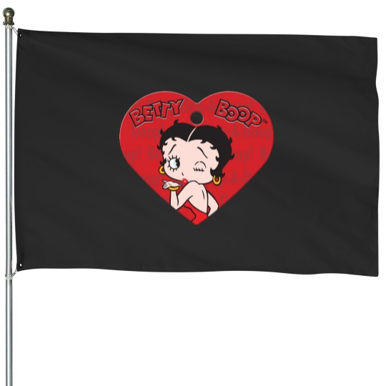 Discover Betty boop - betty Boop House Flags